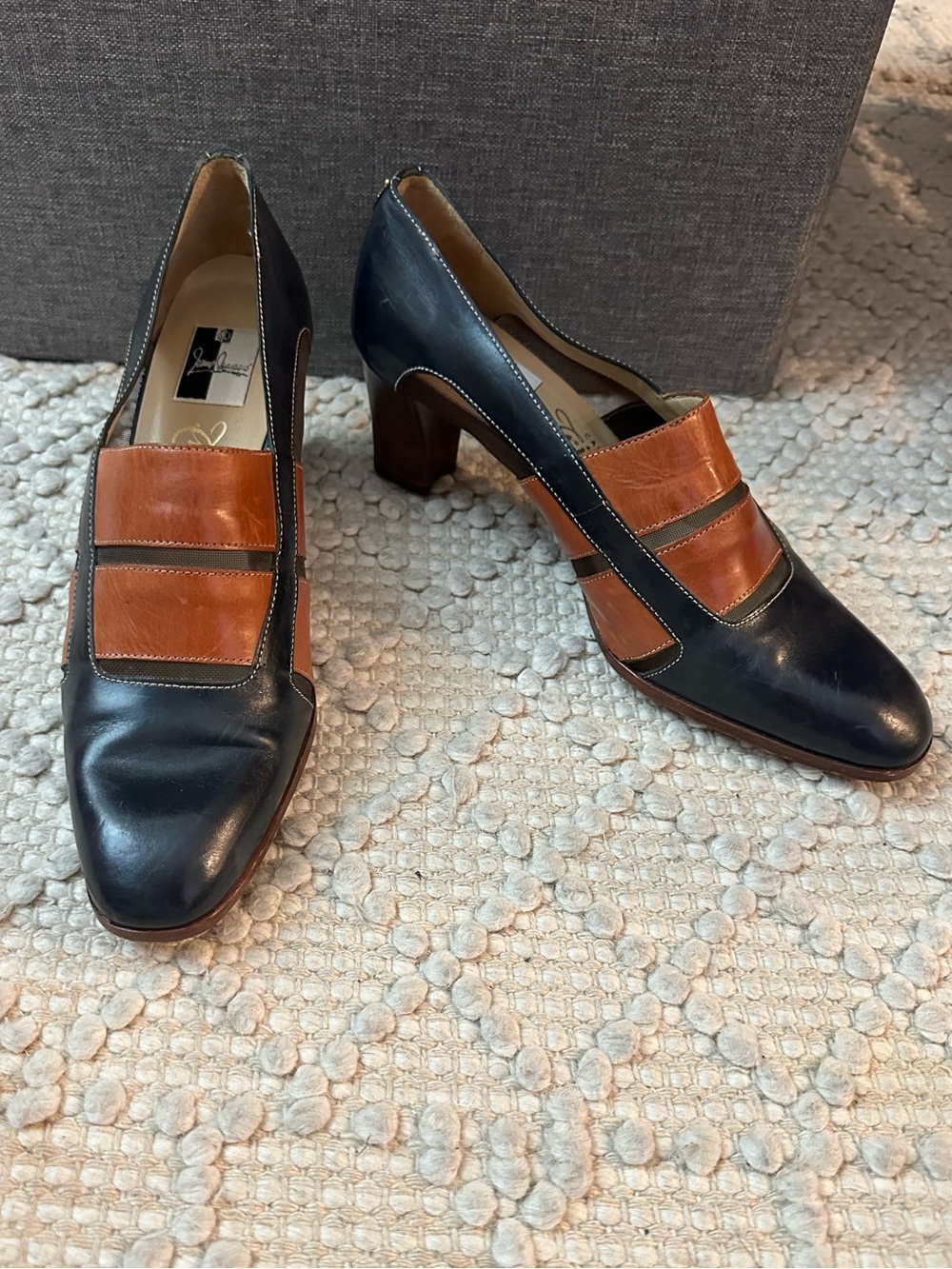 Jaime Mascaro Vintage Leather Pumps